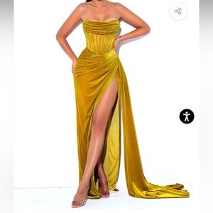 Gown! Perfect for a birthday dinner or even prom or homecoming.
